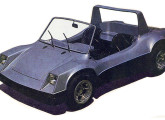 O simpático buggy fluminense Vega, lançado em 1983.