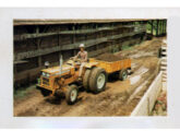 Agrale 4200 com duplo rodado traseiro.