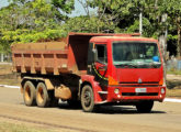 Basculante Agrale 13000 operando em Porto Velho (RO) em julho de 2021 (foto: Marcos C. Filho).