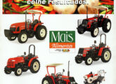 Parte da linha Agritech Yanmar em publicidade de outubro de 2009.