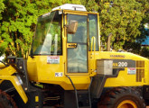 Cabine Agro Spray para pá carregadeira Komatsu.