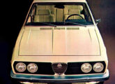 Publicidade para o Alfa Romeo 1979.