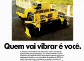 Lançamento da vibroacabadora autopropelida VA-4000 em publicidade de julho de 1992 (fonte: João Luiz Knihs).