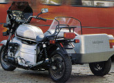 A enorme moto Amazonas na versão com sidecar (fonte: 4 Rodas)