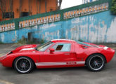 Réplica GT 40 da Americar: construído em 2013, cinco anos depois foi posto a venda no site do próprio fabricante (fonte: Paulo Roberto Steindoff).