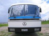 Motor home Ancar de 1997, sobre chassi Mercedes-Benz 1318, à venda pela internet em 2009.