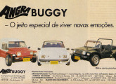 Publicidade de 1984 do buggy Angra e do Angra Especial.