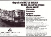 Aratu Natus Bahia com motor traseiro em anúncio de julho de 1977.