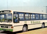 Aratu Amaralina 1987, clone do Caio Amélia; utilizando chassi Volvo B58 E, também foi fornecido à Vibemsa (foto: Ricardo Bascke Nunes / onibusbrasil).