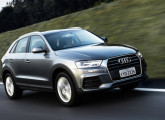 SUV Q3, segundo modelo Audi lançado em sua nova fase brasileira.