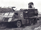 Astros equipado com diretor de tiro Fila; observe a blindagem basculante dos para-brisas e janelas laterais.