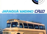 O Mini-Caio (neste folder com mecânica Mercedes-Benz) foi logo renomeado Jaraguá Andino, em referência ao seu principal mercado - os países andinos (fonte: Jorge A. Ferreira Jr.).