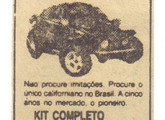 Baja Califórnia da carioca Baja Bug Brasil em anúncio de jornal de janeiro de 1987.