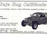 Publicidade da Baja Bug de novembro de 1986.