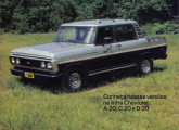 Picape Ford transformada em cabine-dupla pela BB em publicidade de 1986.