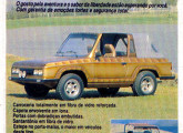 Belfusca e Beljipe em anúncio de 1987.
