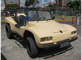 Bem cuidado buggy Belfusca, exposto em mostra de carros antigos em Belo Horizonte (MG), em março de 2010 (fonte: Paulo Roberto Steindoff).