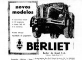 Propaganda de setembro de 1956, já informando a existência de fábrica local, em "Santa Cruz D.F.".
