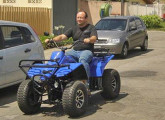 Quadriciclo elétrico ATV, para exportação.