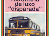 Carroceria rodoviária Disparada em folder de propaganda de 1968.