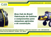 Publicidade de 2009 veiculando cabines para pulverizadores SPW.