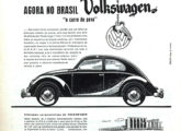Antes da própria Volkswagen, foi a Brasmotor quem, em 1951, pela primeira vez montou Fuscas no Brasil (fonte: Jorge A. Ferreira Jr.).