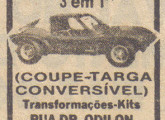 Buggy Bravo em anúncio de jornal de 1983.