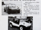 Buggies M-4 e M-5 em antiga publicidade da BRM (fonte: Paulo Roberto Steindoff).