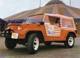 BRM Buffalo, lançamento de 1980. A imagem, da revista Autoesporte, foi utilizada em folheto de propaganda do fabricante.