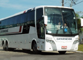 Vissta Buss Elegance 360 em chassi Volvo B12R na frota da Viação Catarinense (foto: Isaas Matos Preizner). 