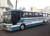 Jum Buss 340 sobre Scania K 113 CL na frota do Expresso São Geraldo, de Patos de Minas (MG) (foto: Carlos Eduardo Rodrigues / onibusbrasil).
