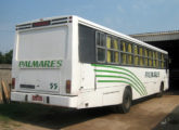 Um Buscar Urbanus da primeira geração, dotado de compartimento traseiro para o transporte de carga; pertencente ao Expresso Palmares, de São José do Norte (RS), ainda se encontrava em operação em 2008 (fonte: portal danieldorneles).