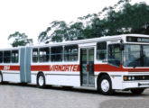 Também sobre chassi Scania S 113, neste caso articulado, era este Urbanus da operadora Vianorte, de Porto Alegre (RS).
