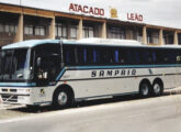 Igual modelo, este da carioca Viação Sampaio em chassi Volvo B10M de três eixos (foto: Douglas Paternezi / onibusbrasil).