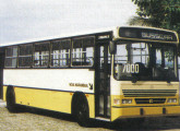 Urbanus com a frente modificada em 1994: a imagem mostra o 7.000º ônibus urbano Busscar, fornecido para a empresa Nova Marambaia, de Belém (PA).