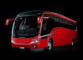 Novo Vissta Buss 345, um dos dois componentes da nova família NB1, lançada em maio de 2023 (fonte: Jorge A. Ferreira Jr.)