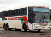 Jum Buss 360 em chassi Scania K 124 IB; de geração intermediária, pertencia ao Expresso Queiroz, de Campo Grande (MS) (foto: Edivaldo Santos / onibusbrasil).