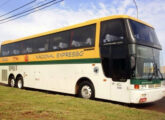 Jum Buss 400 sobre Volvo B12B na frota da empresa Nacional Expresso, de Uberlândia (MG); a foto foi tomada em Foz do Iguaçú (PR), em dezembro de 2006 (foto: Derles Borges Pichoff / onibusbrail).