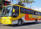 El Buss 340, com o design levemente alterado em 1995; o veículo pertencia à Rodritur, de Imbituba (SC) (foto: Egon Rohde).