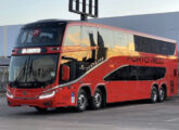 Panorâmico DD NB1 sobre chassi Mercedes-Benz O500 RSDD, em 2025 agregado à frota da Auto Viação Porto Rico, de Timon (MA) (foto: Vinicius vn bus / onibusbrasil).