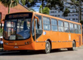 Urbanuss Pluss em chassi Volkswagen 17.260 EOT operando no transporte urbano de Caçador (SC) (foto: Gustavo Pereira de Souza / onibusbrasil).