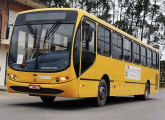 Um Urbanuss Pluss menos sofisticado, sobre chassi Mercedes-Benz OH e com janelas de correr, operando no Expresso Vitória, de Piçarras (SC) (foto: Egon Rohde).