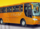 El Buss 320, um dos modelos da linha 2001 da Busscar.