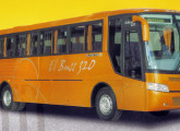 El Buss 320, um dos modelos da linha 2001 da Busscar.
