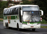 Um Jum Buss 360 sobre Scania K 420 na frota da Viação São Geraldo, de Contagem (MG); o ônibus operava no transporte executivo de Salvador (BA) (foto: Felipe Pessoa / onibusbrasil).