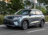 Atto 2 DM-i flex: primeiro híbrido a etanol da marca no mundo, será o quarto modelo montado no Brasil pela BYD.