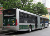 Articulado Mondego com mecânica Mercedes-Benz no transporte público paulistano (foto: Bruno Nascimento / onibusbrasil).