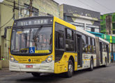 A partir daqui, mais três belos Mondego articulados paulistanos, todos utilizando chassis Mercedes-Benz O 500UA - este pertencente à operadora Metrópole Paulista (foto: Diego Oliveira / onibusbrasil).