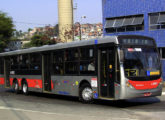 Também alocado ao transporte paulistano era este Millenium III sobre chassi Scania K 270 IB da Express Transportes Urbanos (foto: Leandro Matos).