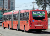 O mesmo carro em vista 3/4 posterior (foto: Andarilho Carioca / imponibus).